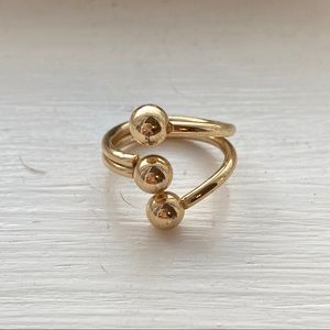2pc gold ring set